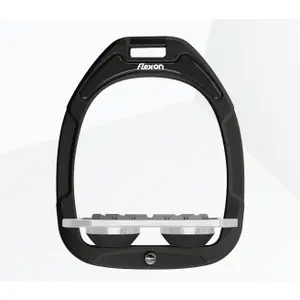 Étriers Plat Grip Noir/Gris/Noir Flex-On Green Composite image-0