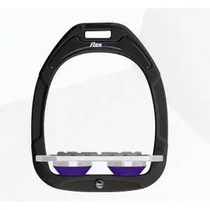 Σέντρες Πλατιές Grip Μαύρο/Γκρί/Βιολετί Flex-On Green Composite image-0