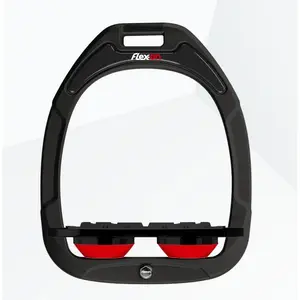 Σφήνες Plat Grip Μαύρο/Μαύρο/Κόκκινο Flex-On Green Composite image-0