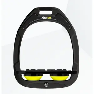 Πεταλιές Plat Grip Μαύρο/Μαύρο/Κίτρινο Flex-On Green Composite image-0