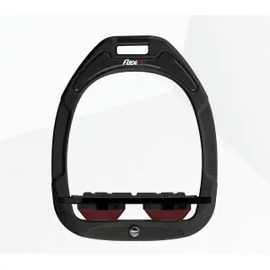 Πεταλιέρες Plat Grip Μαύρο/Μαύρο/Μπορντώ Flex-On Green Composite image-0