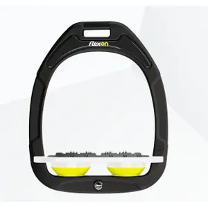Πλατύ μασκάτο στήριγμα Ultra Grip Μαύρο/Λευκό/Κίτρινο Flex-On Green Composite image-0