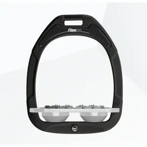 Υποπόδιο Πλατύ Ultra Grip Μαύρο/Γκρι/Γκρι Flex-On Green Composite image-0