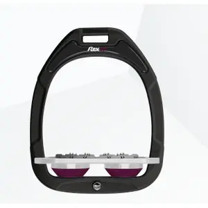 Σχάρα Πλατιά Ultra Grip Μαύρη/Γκρι/Βύσσινο Flex-On Green Composite image-0