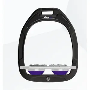 Πλατιά Στίχοι Ultra Grip Μαύρο/Γκρι/Μωβ Flex-On Green Composite image-0
