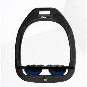 Πλακέ Σαμάρια Ultra Grip Μαύρο/Μαύρο/Μπλε Flex-On Green Composite image-0