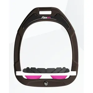 Πλευρικοί Στήριγες Γκριπ Καφέ/Λευκό/Ροζ Flex-On Green Composite image-0