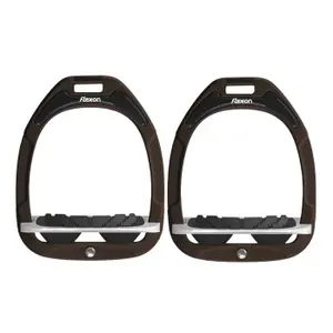 Étriers équitation Green Composite incliné grip Flex-On