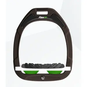 Κλιπ ποδιών Ultra Grip Καφέ/Λευκό/Πράσινο Flex-On Green Composite image-0