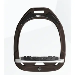 Ultragrip nášlapné třmeny hnědé/šedé/hnědé Flex-On Green Composite