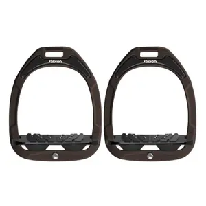 Étriers équitation Green Composite incliné ultra grip Flex-On