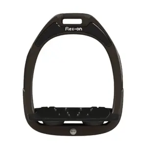 Étriers équitation Green Composite incliné ultra grip Flex-On image-1