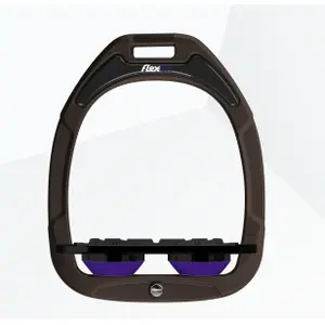 Πεταλιές Plat Grip Καφέ/Μαύρο/Μωβ Flex-On Green Composite image-0