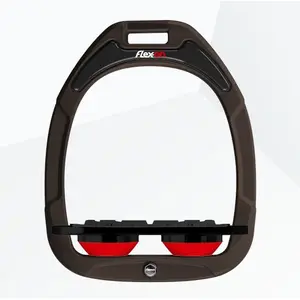 Πεταλούδες Plat Grip Καφέ/Μαύρο/Κόκκινο Flex-On Green Composite image-0