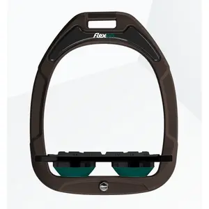 Πεταλούδες Plat Grip Καφέ/Μαύρο/Πράσινο Flex-On Green Composite image-0
