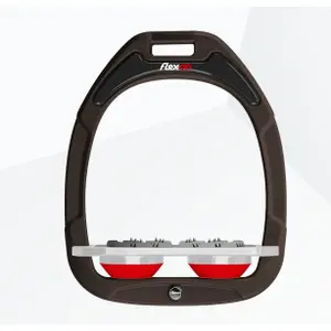 Πετάλια Plat Ultra Grip Καφέ/Γκρι/Κόκκινο Flex-On Green Composite image-0