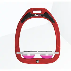 Πλαϊνές Χειρολαβές Grip Κόκκινες/Γκρι/Ροζ Flex-On Green Composite image-0