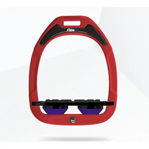 Πλαϊνά Στήριγγες Grip Κόκκινο/Μαύρο/Μωβ Flex-On Green Composite image-0