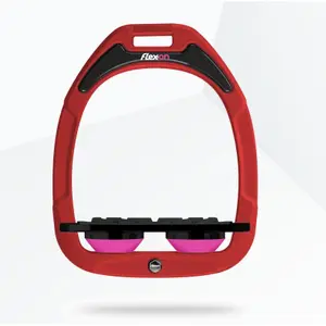 Πλάγια Στερέωσης Grip Κόκκινο/Μαύρο/Ροζ Flex-On Green Composite image-0