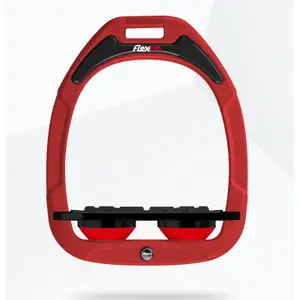 Πλαϊνές Χαλινάδες Grip Κόκκινο/Μαύρο/Κόκκινο Flex-On Green Composite image-0