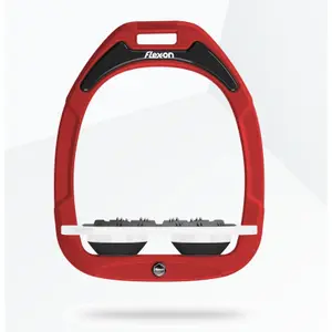 Πετάλια Plat Ultra Grip Κόκκινο/Άσπρο/Μαύρο Flex-On Green Composite image-0