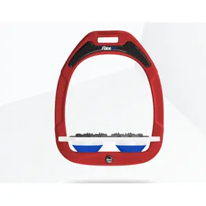 Πετάλια Πλακέ Υψηλής Πρόσφυσης Κόκκινο/Άσπρο/Μπλε Flex-On Green Composite image-0