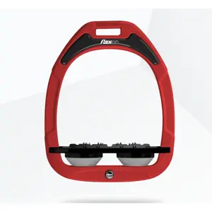 Στελέχη Flat Ultra Grip Κόκκινο/Μαύρο/Γκρι Flex-On Green Composite image-0