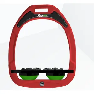 Πλατύ Ράφι Ultra Grip Κόκκινο/Μαύρο/Πράσινο Flex-On Green Composite image-0