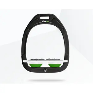Étriers Plat Ultra Grip Vert/Blanc/Vert Flex-On Green Composite image-0