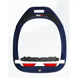 Étriers Incliné Grip Marine/Blanc/Rouge Flex-On Green Composite image-0
