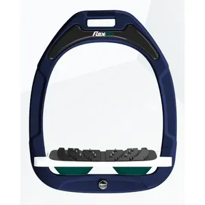Κλίσεις Σαμαριών Ultra Grip Ναυτικές/Λευκές/Πράσινες Flex-On Green Composite image-0