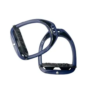 Étriers équitation Green Composite incliné ultra grip Flex-On image-2