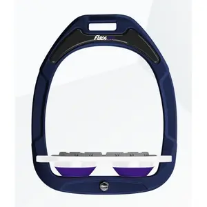 Πετάλια Plat Grip Θαλάσσης/Άσπρο/Μωβ Flex-On Green Composite image-0