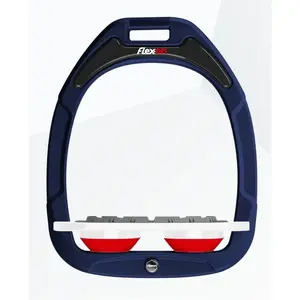 Πεταλούδες Plat Grip Μπλε/Λευκό/Κόκκινο Flex-On Green Composite image-0