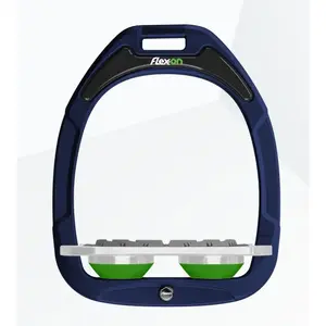 Platte Grip Steigbügel Marine/Grau/Grün Flex-On Green Composite image-0