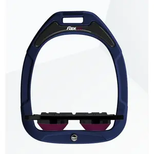 Σφήνες Πλατιά Grip Ναυτικές/Μαύρες/Βυσσινί Flex-On Green Composite image-0