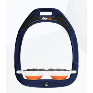 Σχοινάκια Πλατιά Ultra Grip Θαλασσί/Λευκό/Πορτοκαλί Flex-On Green Composite image-0