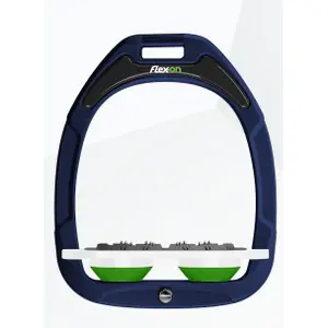 Πλατιά Στιβώματα Ultra Grip Ναυτικό/Άσπρο/Πράσινο Flex-On Green Composite image-0