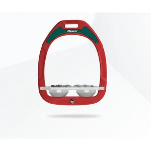 Πλατύ Στήριγμα Ultra Grip Βουργουνδία/Γκρι/Πράσινο Flex-On Green Composite image-0