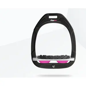 Estribos Inclinados Ultra Grip Verde/Gris/Rosa Flex-On Green Composite image-0