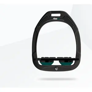 Étriers Plat Grip Vert/Noir/Vert Flex-On Green Composite image-0