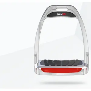 Marine Grip Inclined Aluminium Stirrups Flex-On Hunter H image-0