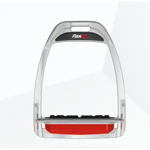 Αλουμινένιες Σέλες Πλατύ Grip Κόκκινες Flex-On Hunter H image-0