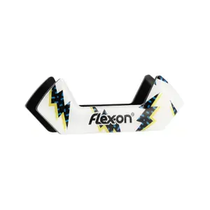 Stickers étriers Flash Blanc Flex-On Safe-On image-0