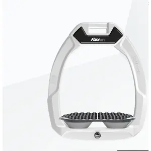 Étriers de sécurité d’équitation Endurance Blanc/Gris/Gris Flex-On Safe-On image-0