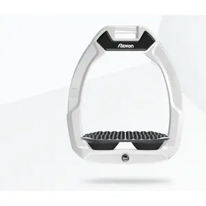 Étriers de sécurité d’équitation Endurance Blanc/Gris/Noir Flex-On Safe-On image-0