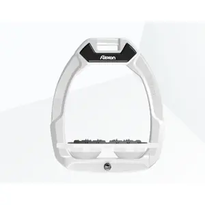 Ασφαλή στηρίγματα ιππασίας Flat Ultra Grip Λευκό/Λευκό/Λευκό Flex-On Safe-On image-0