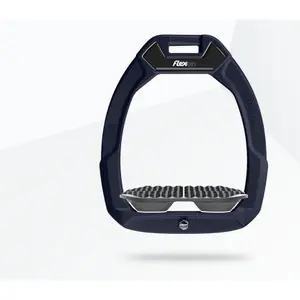 Ασίστρα ασφαλείας ιππασίας Endurance Αλουμινίου/Μαύρο/Ανθρακί Flex-On Safe-On image-0