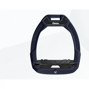 Ασφάλειες ιππασίας Κεκλιμένες Grip Αλουμίνιο/Μαύρο/Μαύρο Flex-On Safe-On image-0