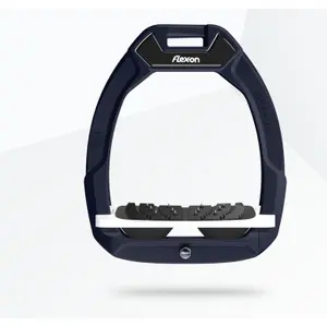 Κλίση Ασφαλείας Ιππασίας Ultra Grip Αλουμινίου/Λευκό/Μαύρο Flex-On Safe-On image-0